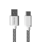 плетен мини usb кабел