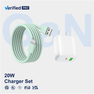20W комплект за зарядно за телефон