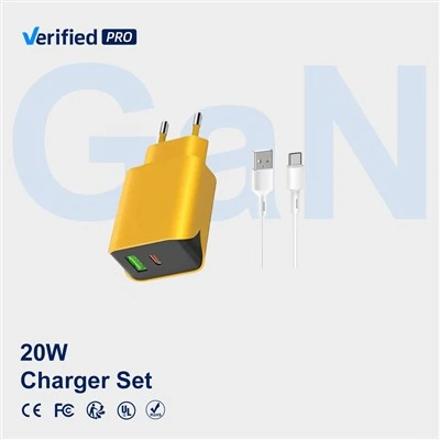 Комплект за зарядно за стена 20W